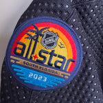 2023 NHL ALL STAR WESTERN CONFERENCE AUTHENTIC ADIDAS JERSEY BLACK - Size 58G (Goalie Cut Jersey)